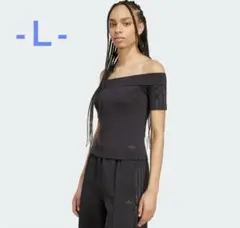 adidas originalsーオフショルダーtops-のサムネイル