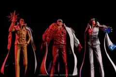 ワンピース 海軍本部三大将 フィギュア ガレージキット塗装済み品