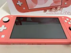 Nintendo Switch Lite コーラル 本体 SDカード64GB 箱 - メルカリ
