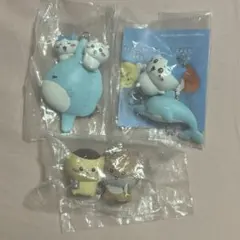 ちいかわ×水族館 フィギュアマスコット ちいかわ ハチワレ くりまんじゅう