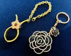 キラキラのバッグチャーム　˚✧₊⁎