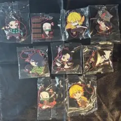【未開封】 鬼滅の刃 滅！カプセルラバーマスコット2 全9種コンプリートセット