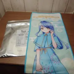 帆羽くれあ　マフラータオル　極楽湯コラボ