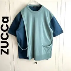 ZUCCa ズッカ ニットドッキング Tシャツ