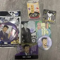 名探偵コナン 毛利小五郎 セット カード 缶バッジ