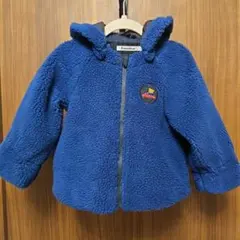 familiar ボアジャケット 90 クマ耳フード ファミリア 現行品