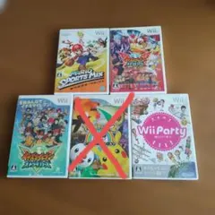 Wiiソフト 4本セット