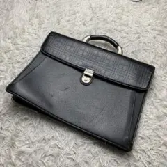 Burberry バーバリー レザー ブリーフケース ビジネスバッグのサムネイル