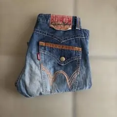00ss EDWIN ダークブルー デニム swag flextime yokoのサムネイル