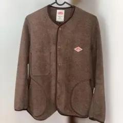 DANTON フリースジャケット 34 ブラウン