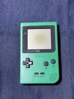 Nintendo ゲームボーイポケット 本体 グリーン【ジャンク品】
