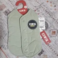EDWIN 犬用　服　新品 星柄キルティングリバーシブル Sサイズ 新品