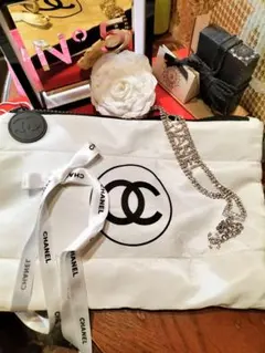 ❣️CHANEL♡BIGココマークファスナー付きポーチ❣️