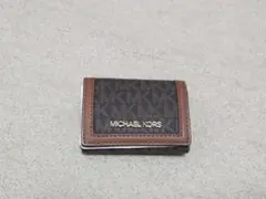 新品未使用マイケルコース三つ折財布ブラウン⭐️