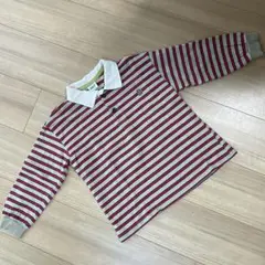 BREEZE ストライプ ポロシャツ 120