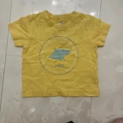 6m PETIT BATEAU イエロー Tシャツ