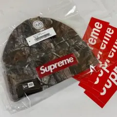 Supreme New Era Box Logo Beanie Camo