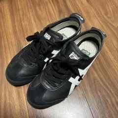 Onitsuka Tiger メキシコ66 ブラック/ホワイト スニーカー