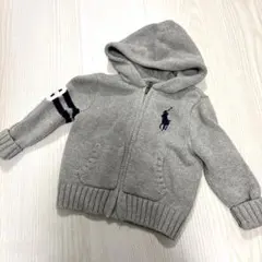 ラルフローレン RalphLauren ニット ジップパーカー 60～70サイズ