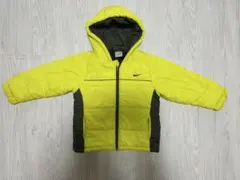 Nike イエロー グレー ダウンコート 100cm~