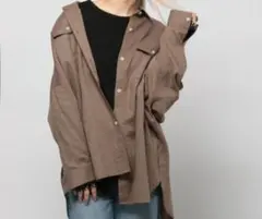 BARNYARDSTORM　Web限定 OFAKIND 長袖 シャツ カーキー