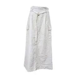 ユナイテッドアローズ グリーンレーベル ロングスカート（38）バックゴム