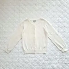 エニィファム anyFAM カーディガン 白 120