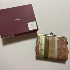 がま口　二つ折り財布　percheのサムネイル