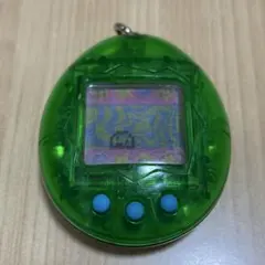 【ジャンク品】たまごっち 初代 クリアグリーン スケルトン 携帯ゲーム レトロ