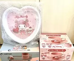 食器３点セット　一番くじ　カービィ＆マイメロディ　くじ