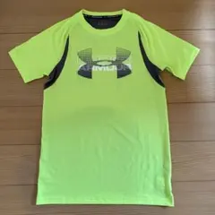 UNDER ARMOUR 蛍光イエロー Tシャツ キッズ