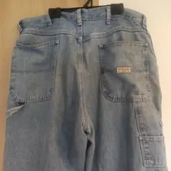 GW限定 Wrangler デニムペインターパンツ ワイド メキシコ 36