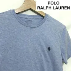 Polo Ralph Lauren ラルフローレン 霜降りライトブルー Tシャツ