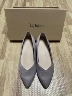 LeTalon 3㎝ヒール Vカットパンプス　22.0㎝