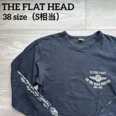 THE FLAT HEAD Tシャツ ロンT 38 S 相当 日本製