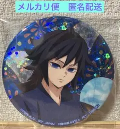 鬼滅の刃 ナムコ限定 ホログラム缶バッジ 漆ノ章 冨岡義勇 ①