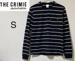 THE CRIMIE クライミー長袖カットソー Sブラック×ホワイトのサムネイル