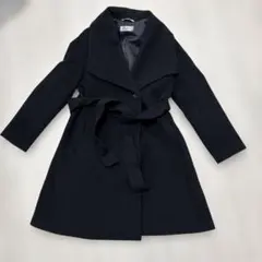 LES MUES ブラック ロングコート