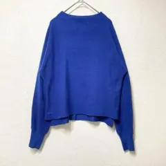 【美品】ユナイテッドアローズ　UNITED ARROWS ニット　セーター　青