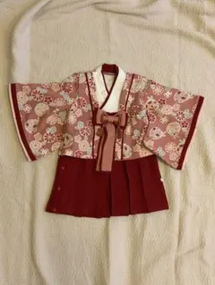 mocmof / 十二単ドレス プレミアム / レッド / 70cm