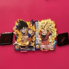 孫悟空 超サイヤ人3 アクリルスタンド2個セット