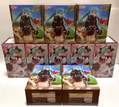 初音ミク　チロルミク・Fashion Outdoor　フィギュアセット