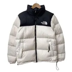 レアカラー ノースフェイス ヌプシ Mサイズ 700 Fill 2トーン 白 黒