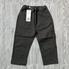 petit main プティマイン 刺しゅうテーパードパンツ 100cm