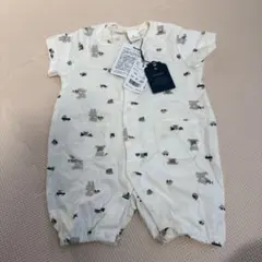 Cotoli 動物柄ロンパース ドーナツ柄ロンパースセット