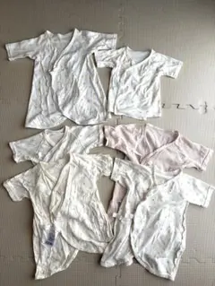 ミキハウス　バースディ　ベビー肌着6枚セット