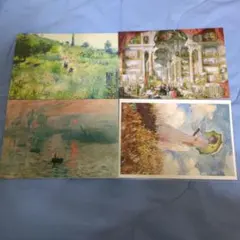 印象派ポストカード4枚セット