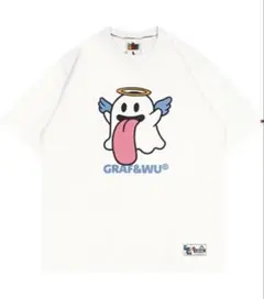 AGEM9 GRAF&WU/ 天使＆悪魔ゴーストティーシャツ 半袖カットソーのサムネイル