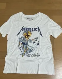METALLICA Tシャツ ホワイト　古着　ヴィンテージのサムネイル