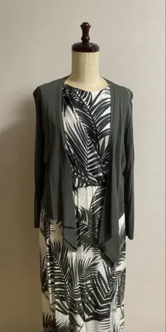 MaxMara グレー 長袖カーディガン